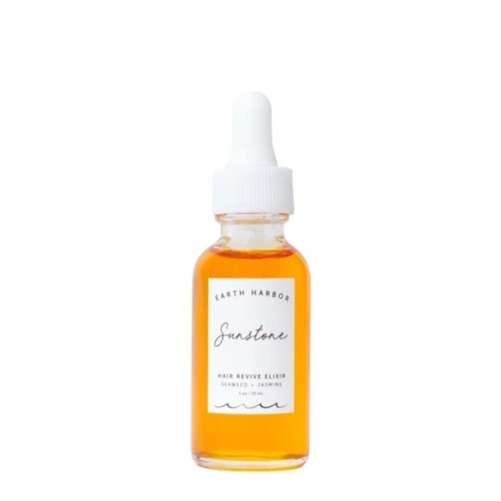 NEW Earth Harbor Sunstone Hair Revive Elixir Oil 1 Oz